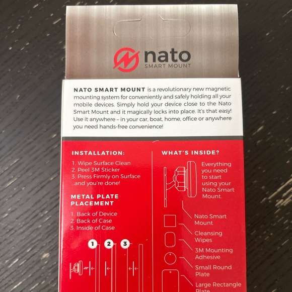 Universal Magnetic Phone & Tablet Holder – For Car, Home, or Office - Picture 3 of 3